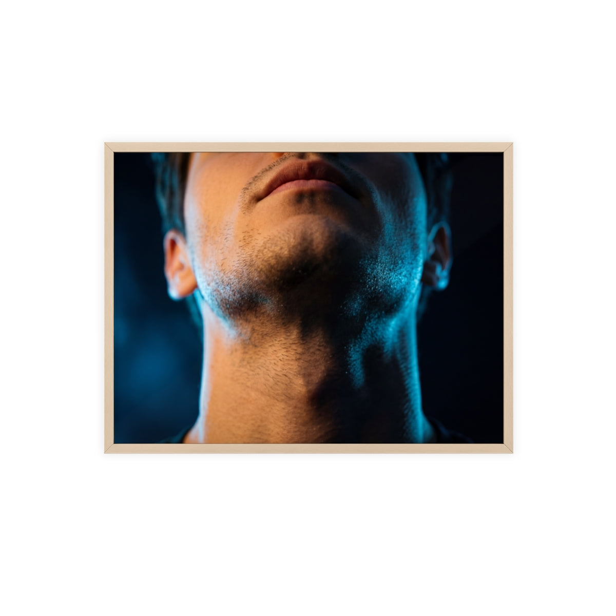 Wooden Framed Poster - Midnight Glow