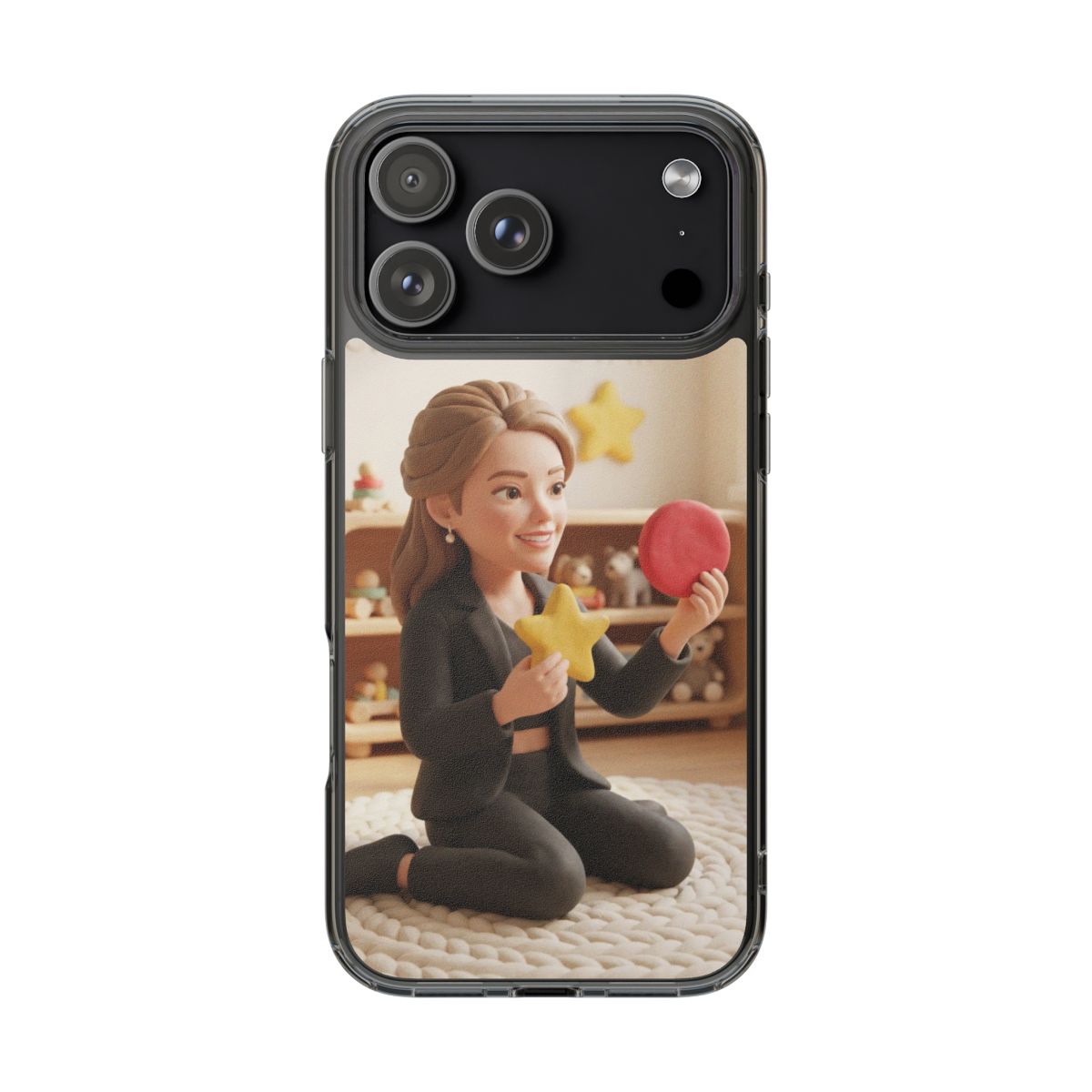 Clear Impact-Resistant Cases - Clear Phone Case - Sculpted...