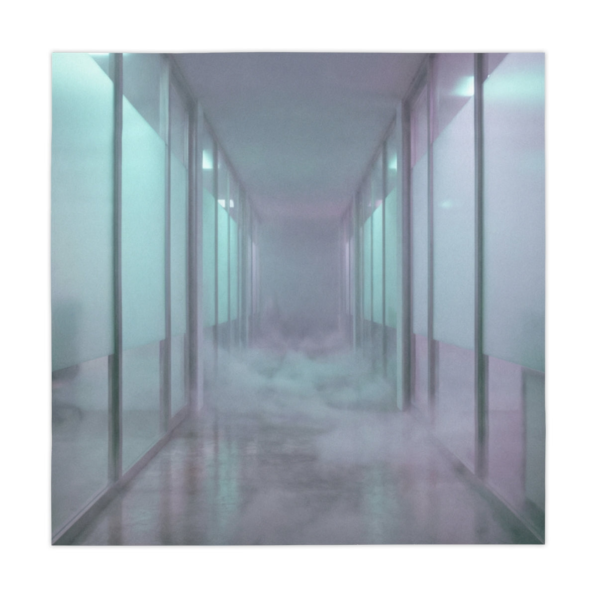 Tablecloth - Liminal Mist Dining Cover | Echovira Gallery