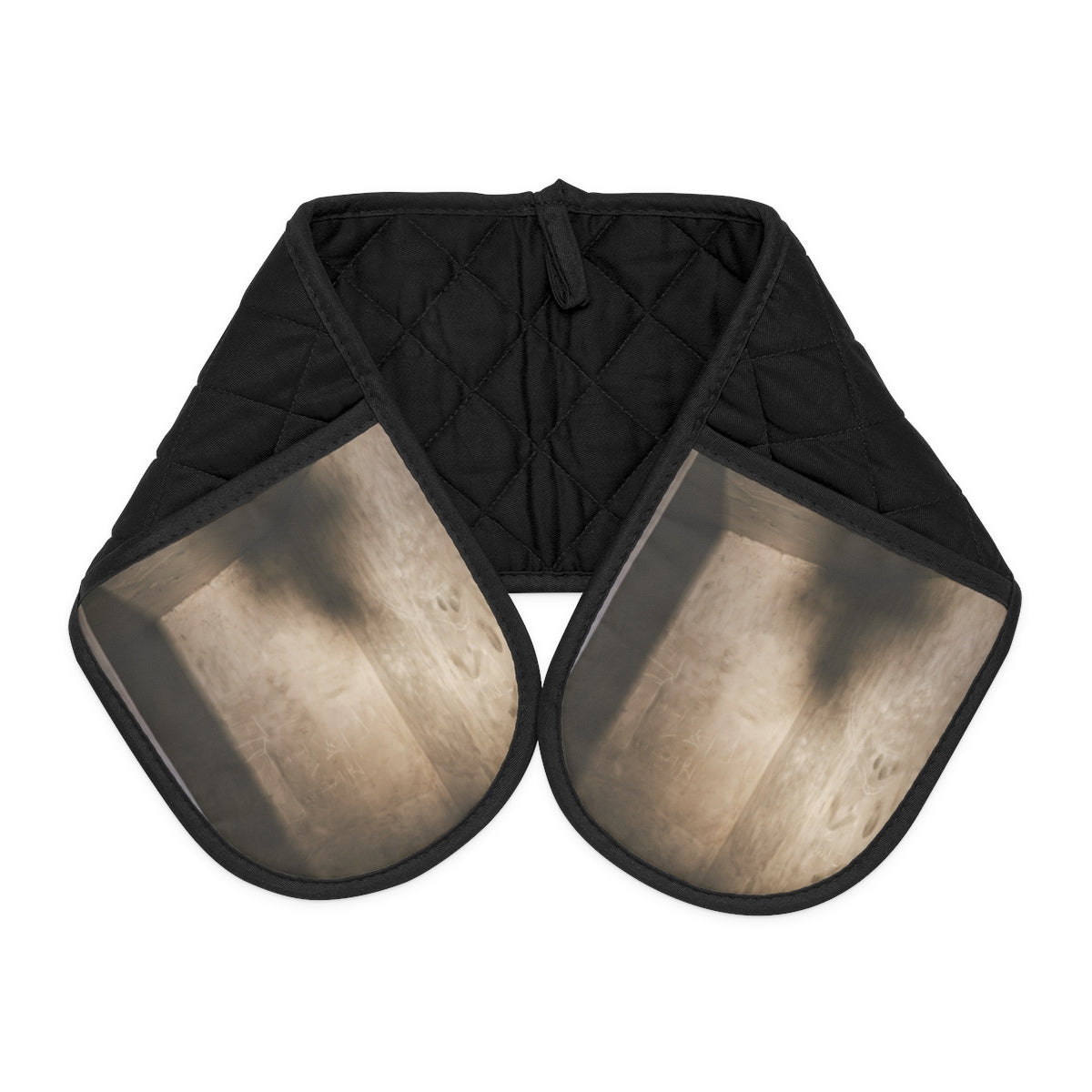 Oven Mitts - Shadows of the Citadel moody architectural... |...