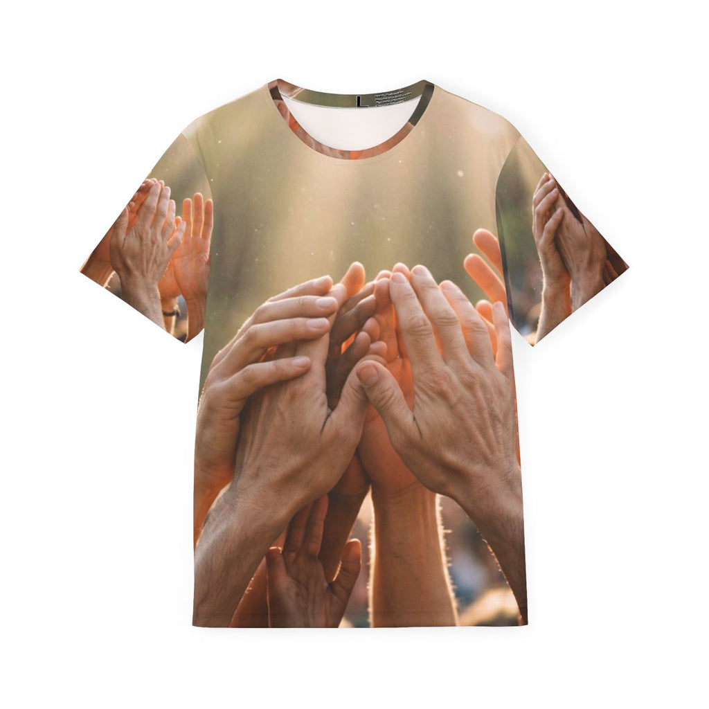 Men's Sports Jersey - Golden Rays of Unity Wall Art |...
