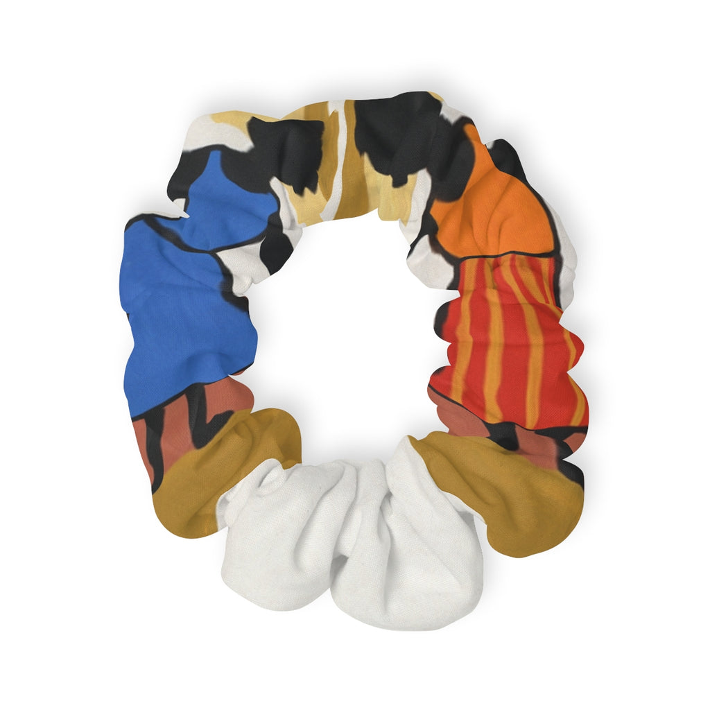 Scrunchie - Unity Mandala Folk Art | Echovira Gallery