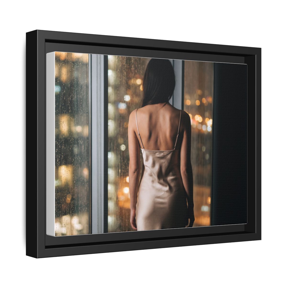 Framed Matte Canvas - Cinematic Nights