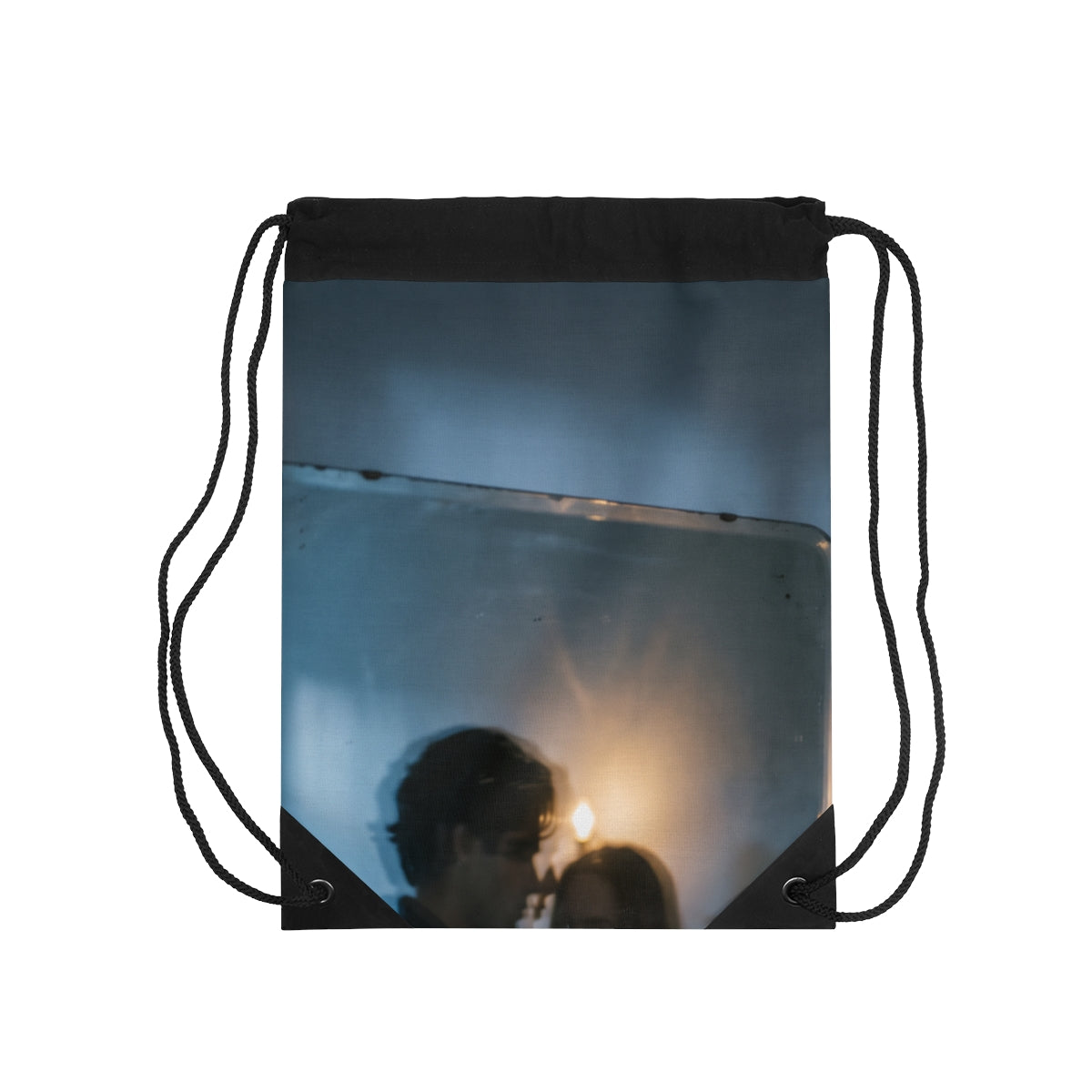 Midnight Shadows Drawstring Bag - Aesthetic Gym Pack |...