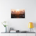 Framed Horizontal Poster - City Lights (14×11, 16×12, 16×16...