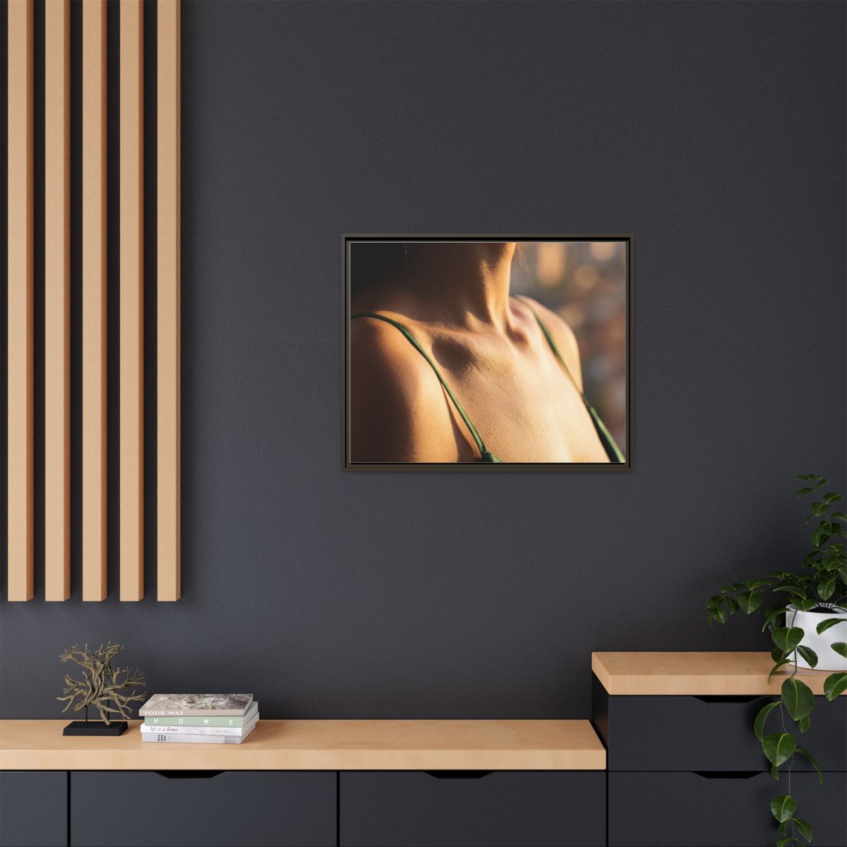 Matte Canvas Framed - Golden Hour Portrait