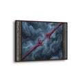 Espresso Framed Landscape Matte Canvas Art