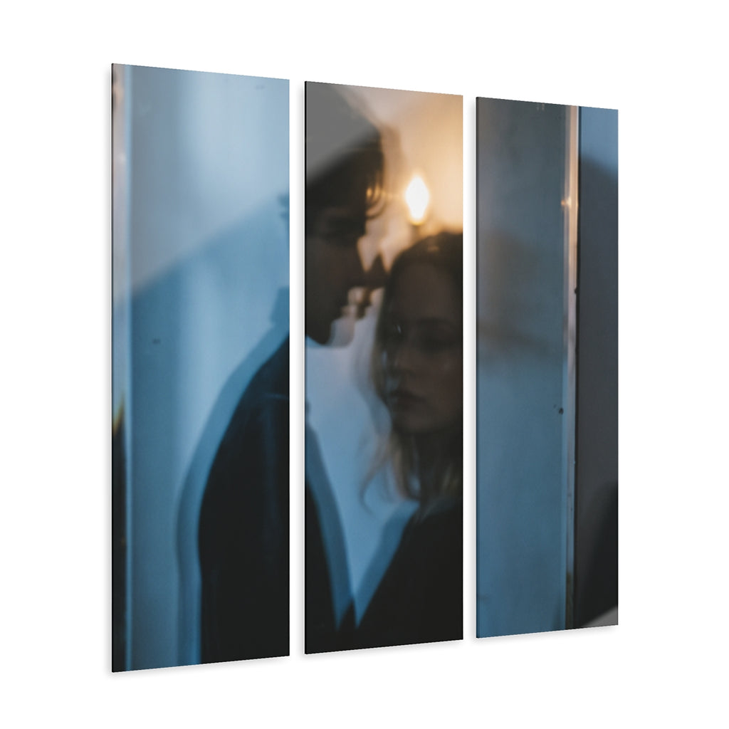 Midnight Reflection Acrylic Prints - Moody Triptych |...