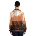 Women's Full-Zip Hoodie - City Lights | Echovira Gallery
