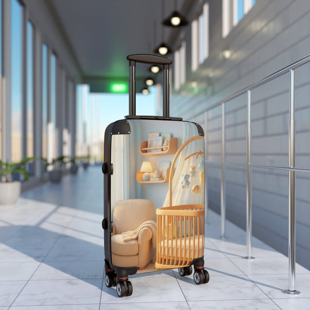 Serene Journey Suitcase - Aesthetic Travel