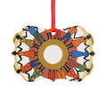 Acrylic Ornament - Unity Mandala Folk Art | Echovira Gallery