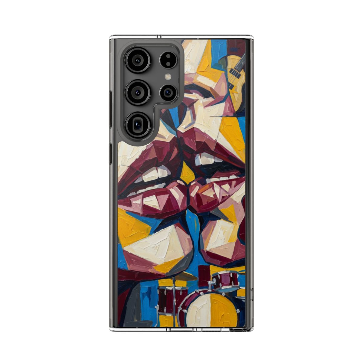 Clear Impact-Resistant Cases - Clear Phone Case - Electric...