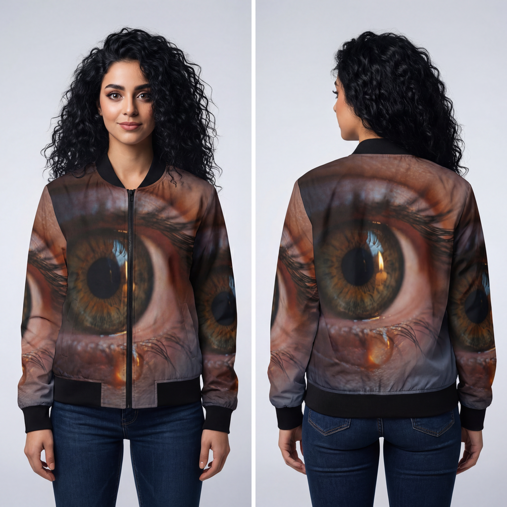 Women's Bomber Jacket - Cinematic Eye