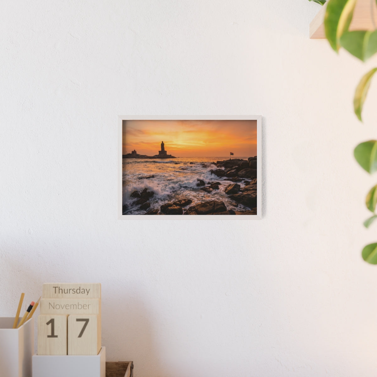 Framed Poster - Golden Hour Horizon