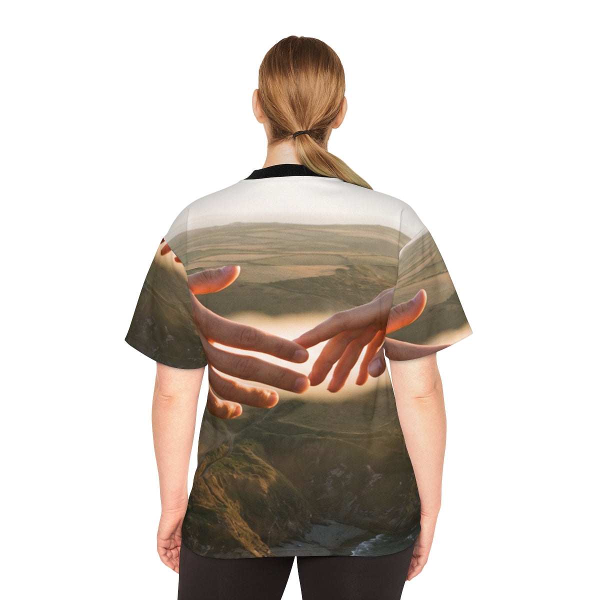 Unisex Football Jersey - The Infinite Touch | Ethereal... |...