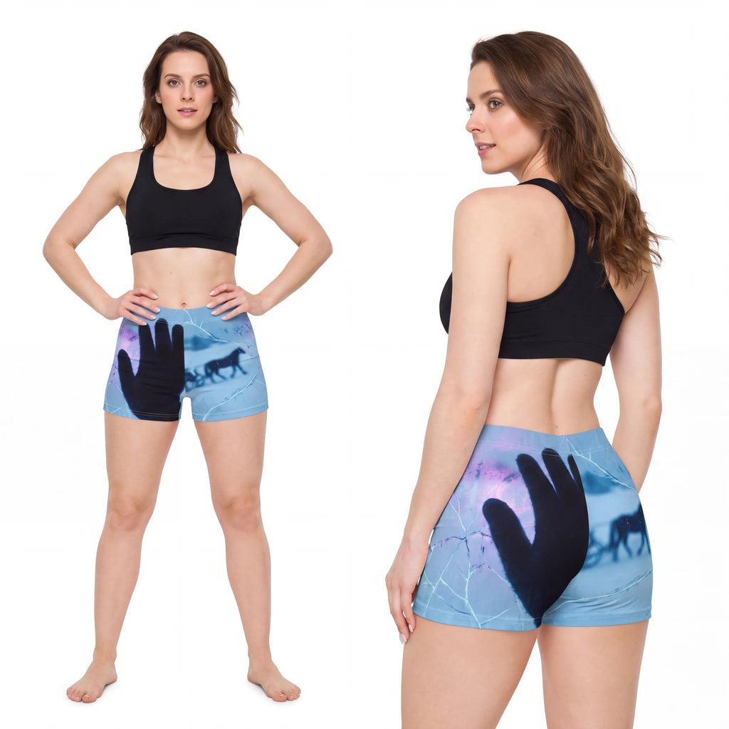 Women's Shorts - Winter Frost | Echovira Gallery