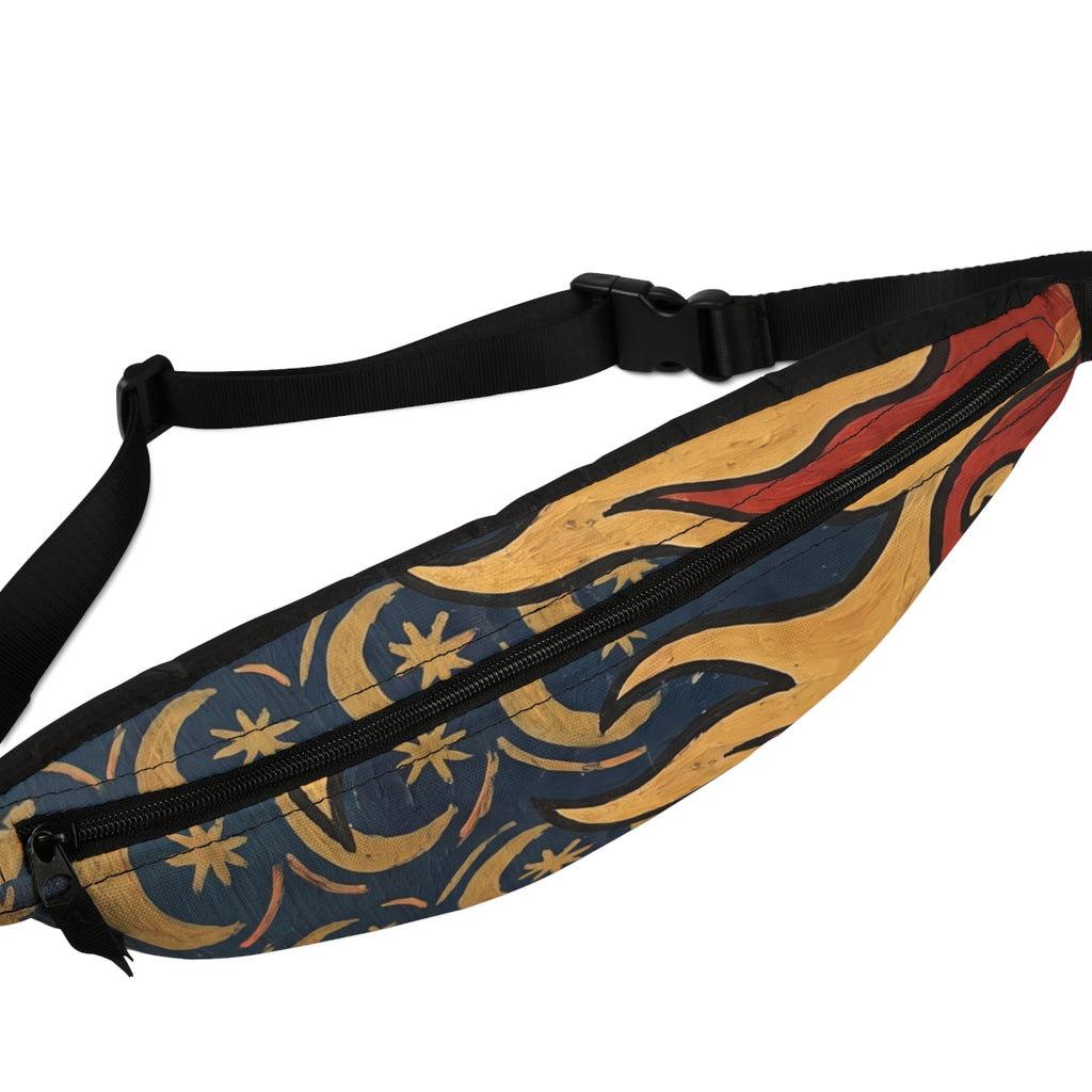 Fanny Pack - Celestial Fire Street Style | Echovira Gallery