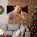 Matte Horizontal Posters - Golden Contour Minimalist... |...