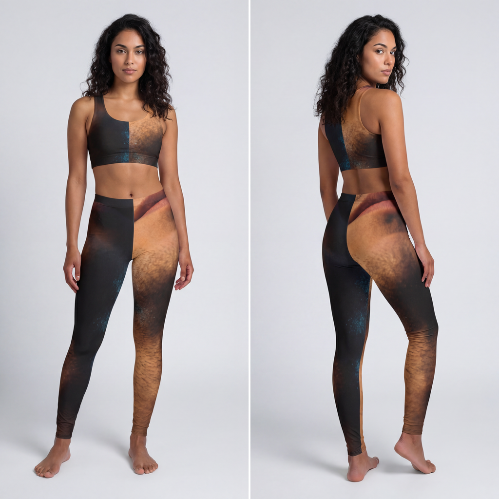 Casual Leggings - Urban Neon Pulse