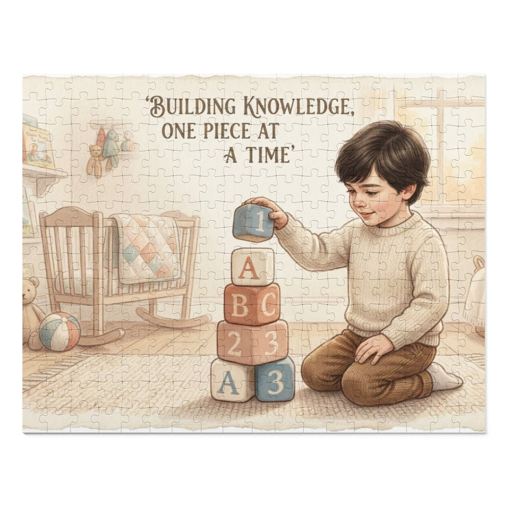 Jigsaw Puzzle with Tin - Building Knowledge (30, 110, 252......