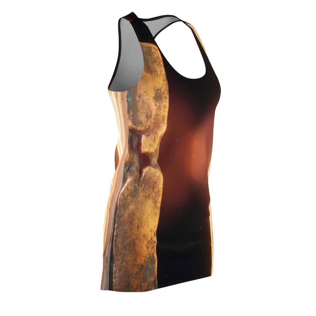 Women's Cut & Sew Racerback Dress - Classical Columns Glow |...