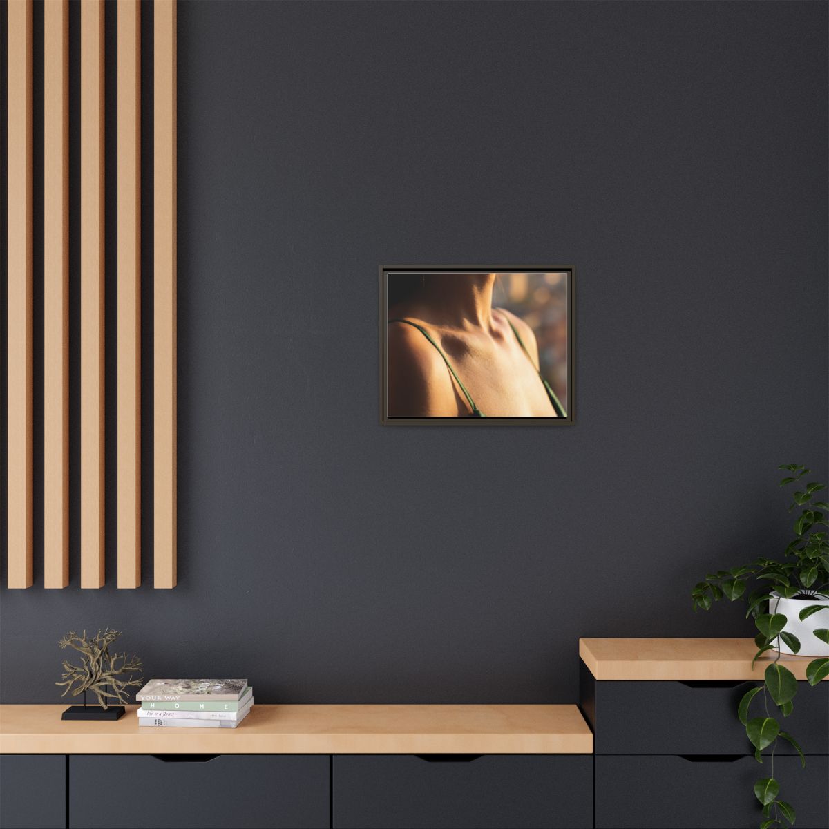 Matte Canvas Framed - Golden Hour Portrait