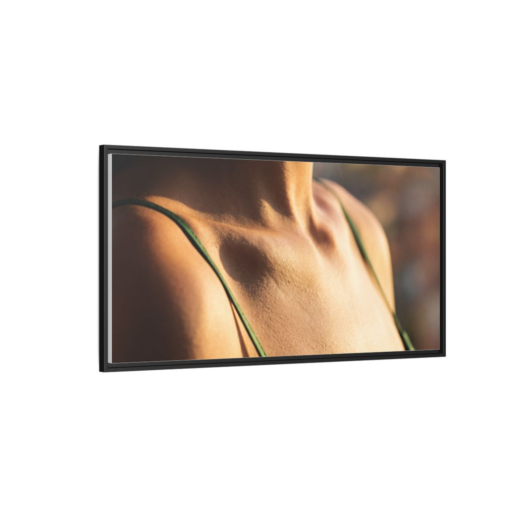 Matte Canvas Framed - Golden Hour Portrait
