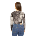 Women's Long Sleeve V-neck Shirt - Spectral Veils | Echovira...
