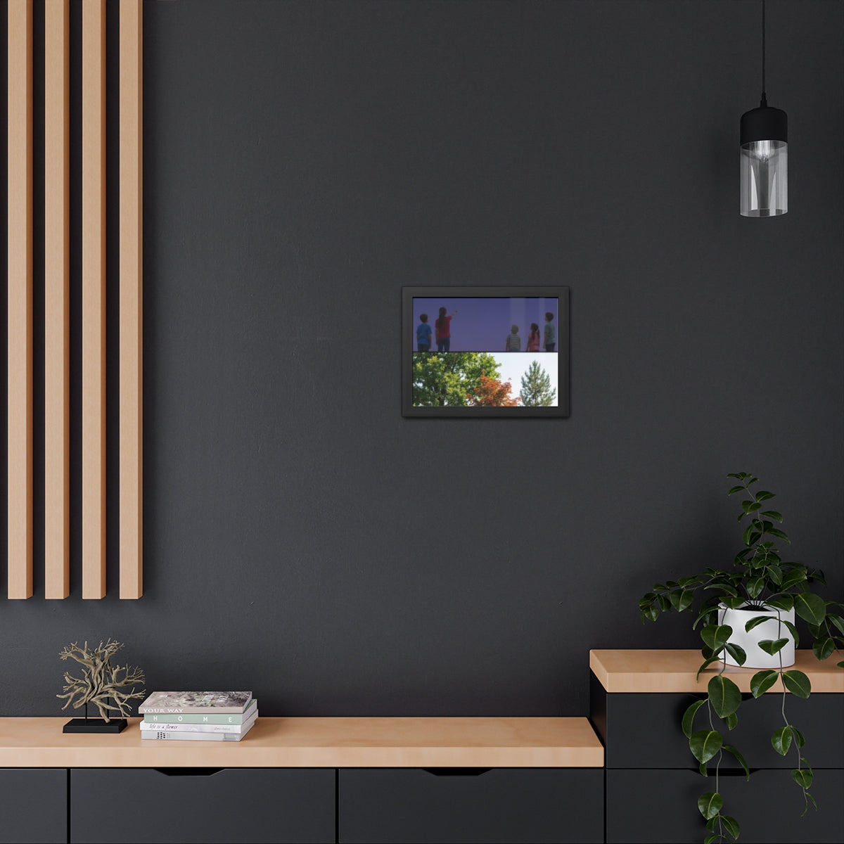 Framed Poster - Little Explorer — Landscape
