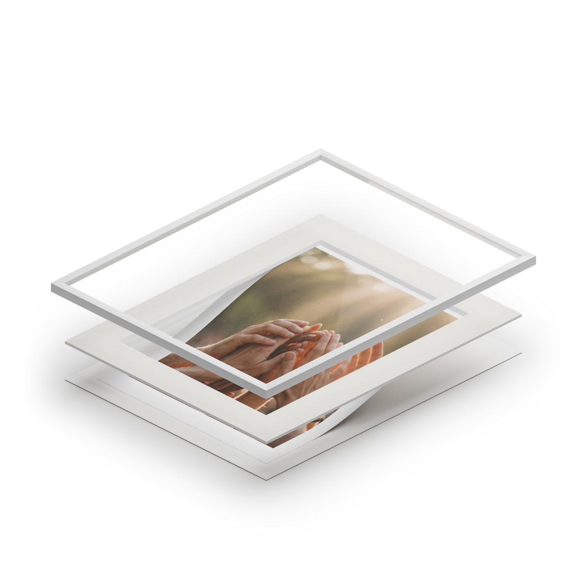 Fine Art Prints - Golden Rays of Unity Wall Art (11×14 &......