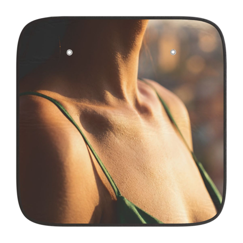 Car Sun Shades - Radiant Emerald Road Trip