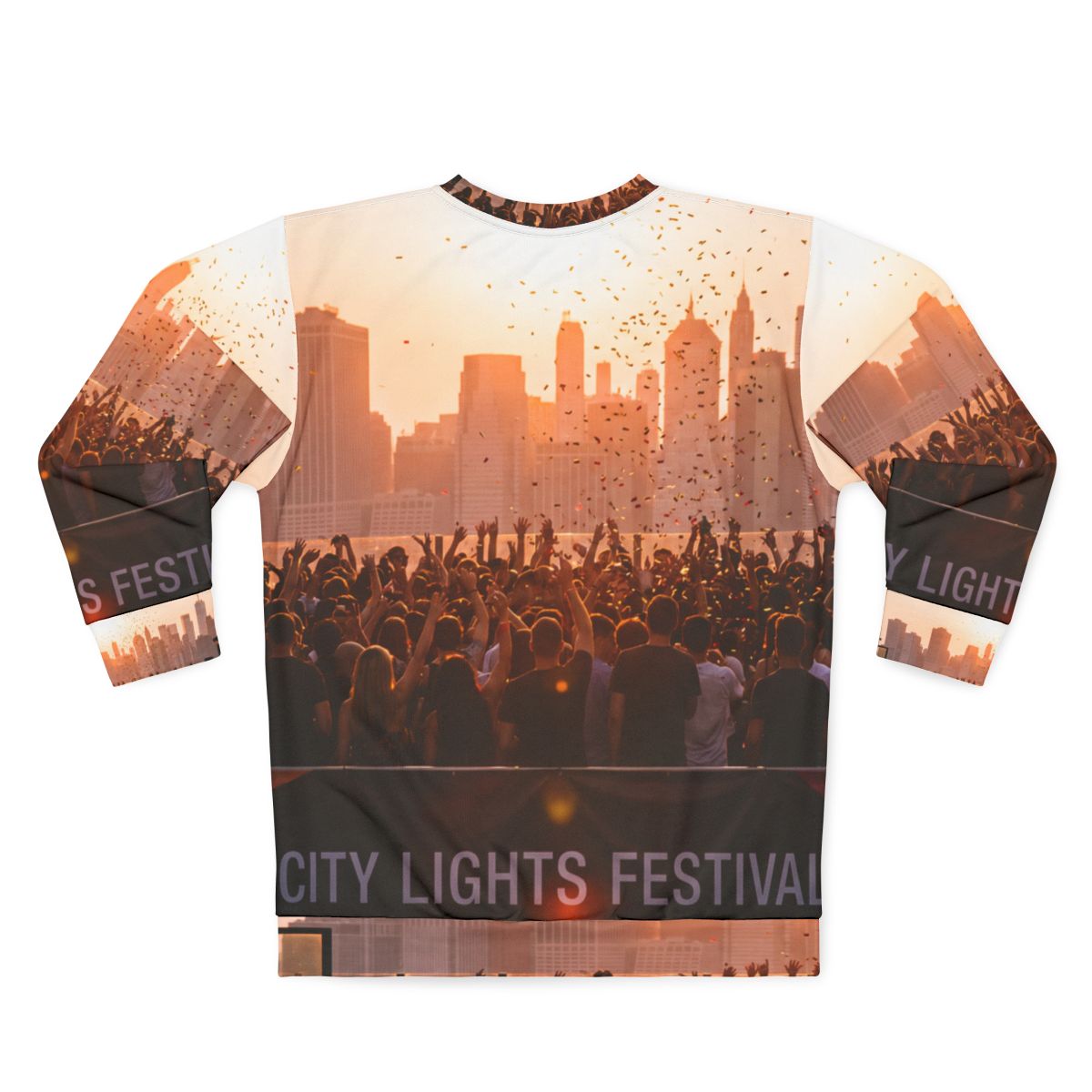 Unisex Sweatshirt - City Lights Festival | Echovira Gallery