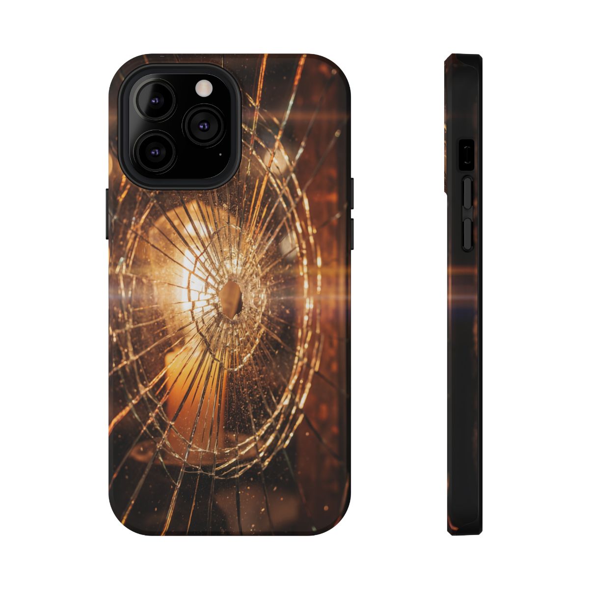 Impact-Resistant Case - Moody Fractured Glass— sizes part 1/2