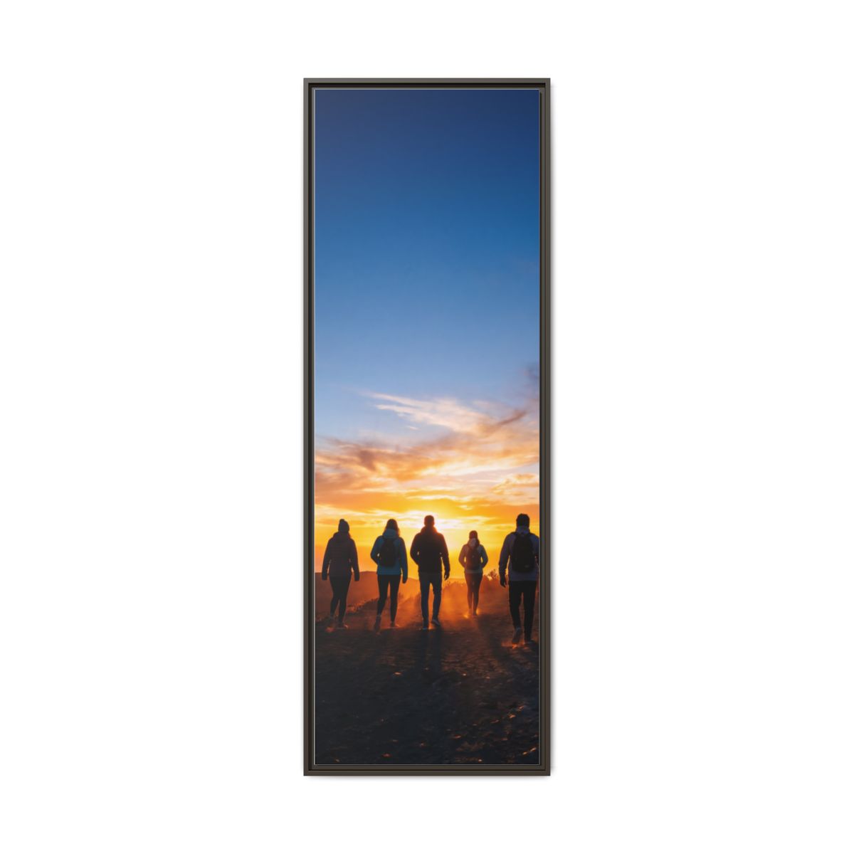 Matte Canvas, Framed - Epic Dawn Trek