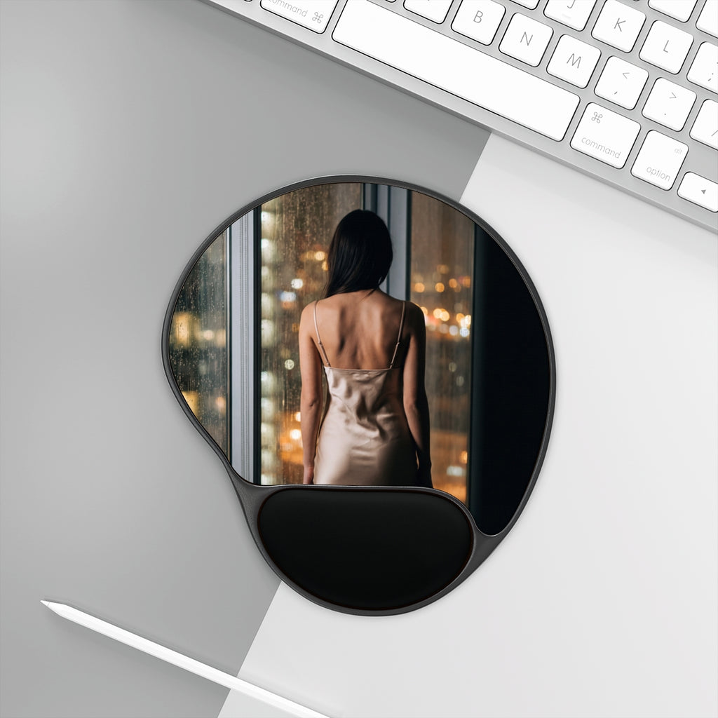 Mouse Pad Wrist Rest - Soft Focus Glow