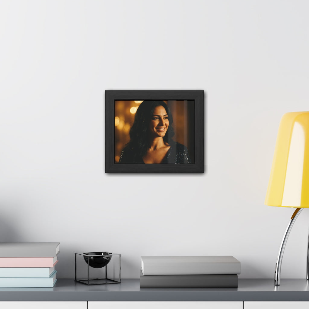 Framed Poster - Cinematic Portrait — Landscape