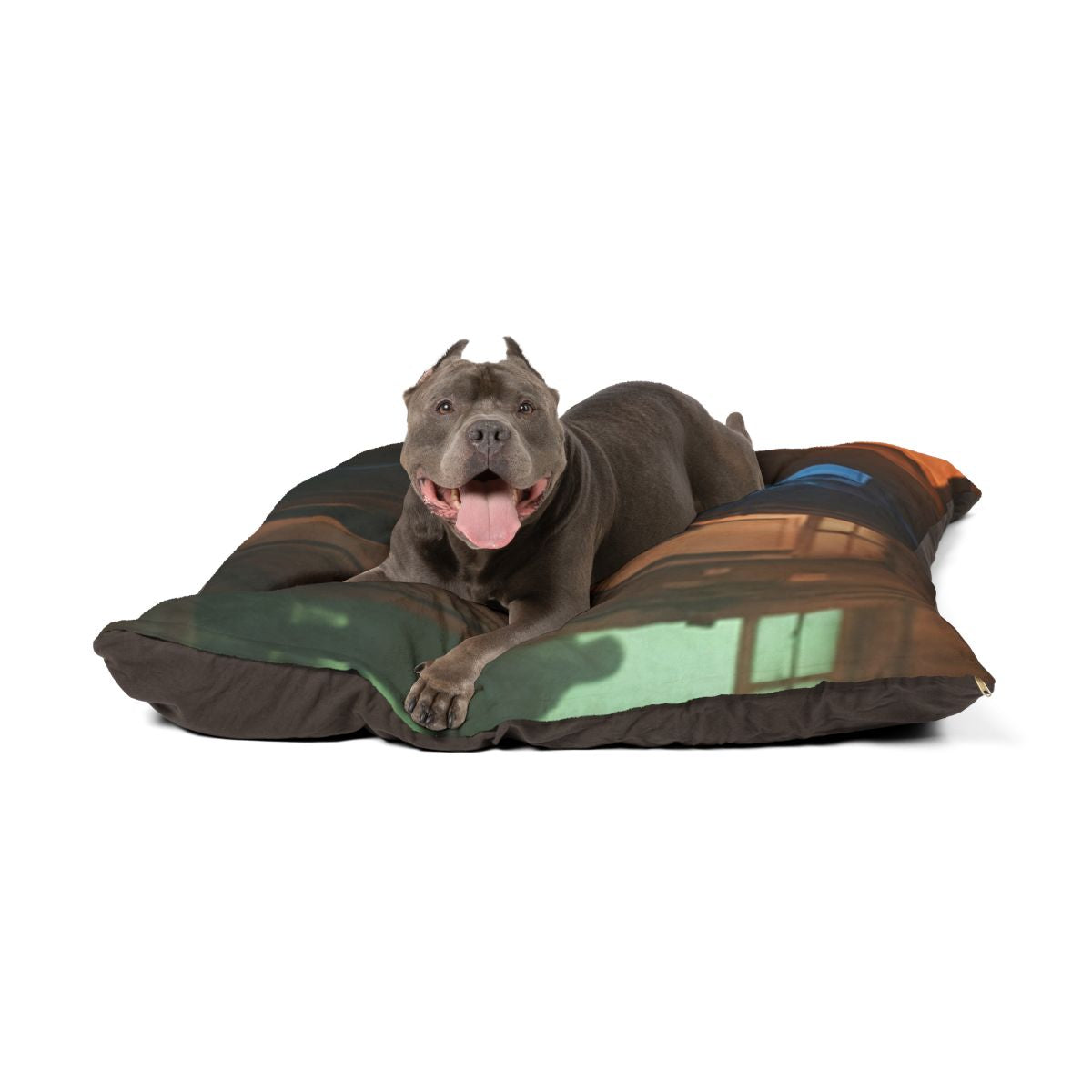Pet Bed - Shadowed Alleyway Mystery Art Print | Echovira...