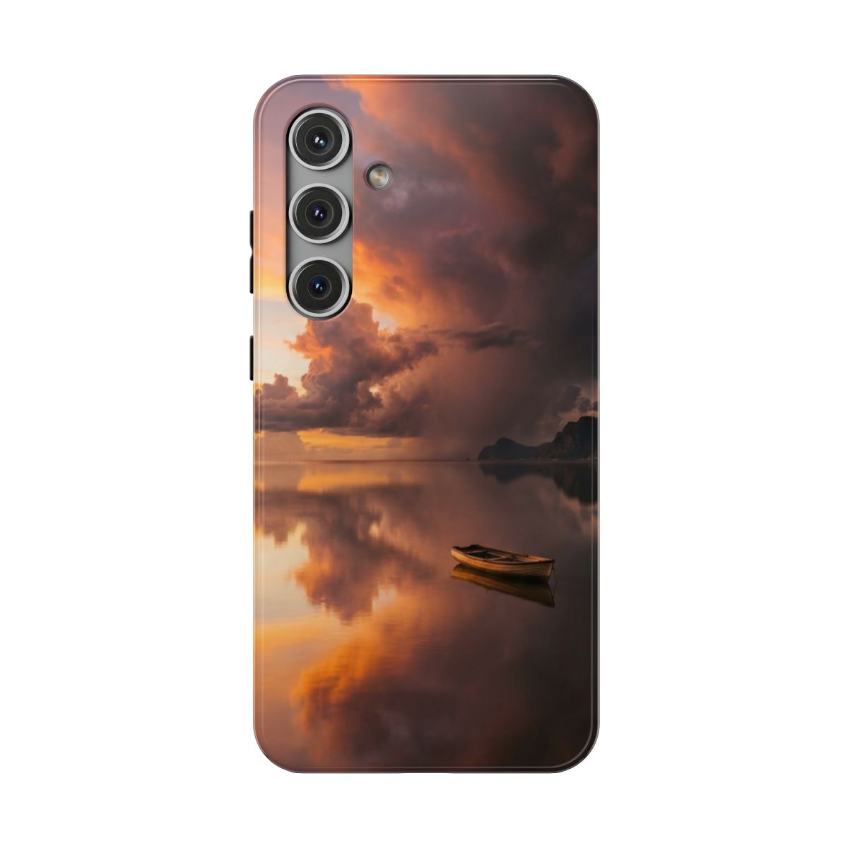 Impact-Resistant Case - Serene Tempest Sunset | Echovira...