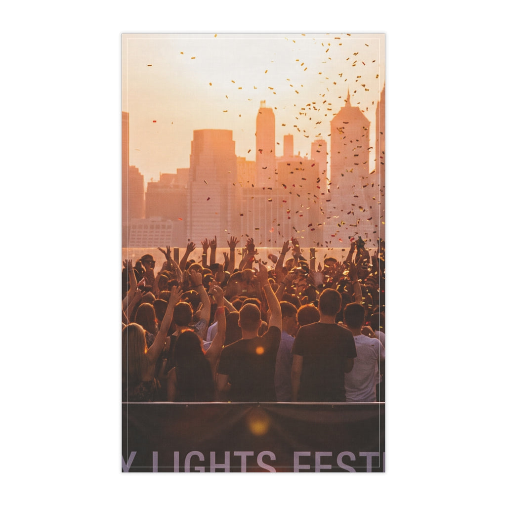 Tea Towels Set - City Lights Festival | Echovira Gallery