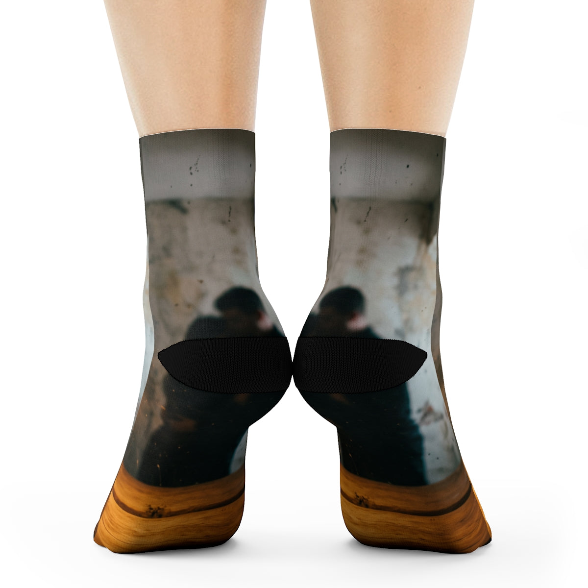 Crew Socks - Shadowed Whispers Cozy Comfort | Echovira...