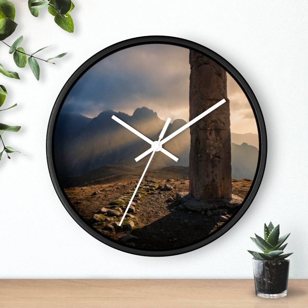 Wall Clock - Mystic Mountain Ruins