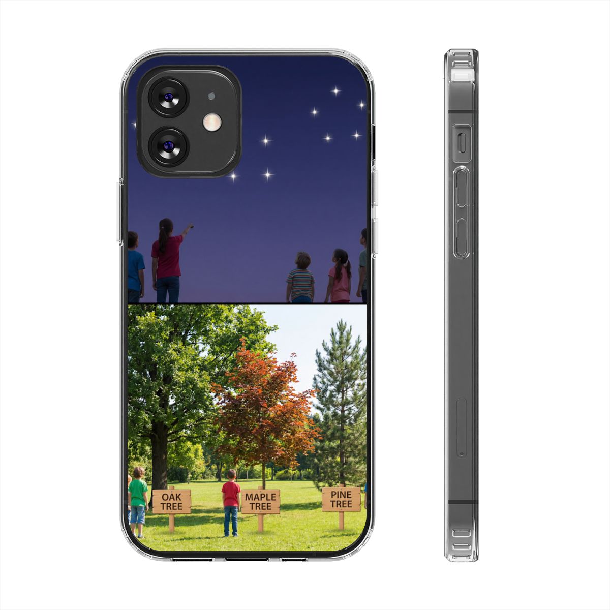 Clear Impact-Resistant Case - Starry Shield