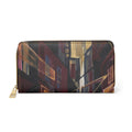 Zipper Wallet - Urban Horizon | Echovira Gallery