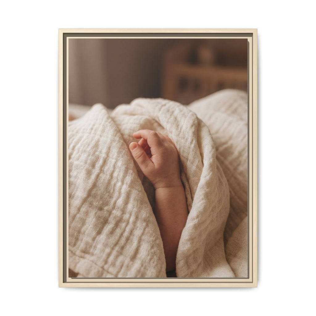 Matte Canvas, Framed - Neutral Nursery