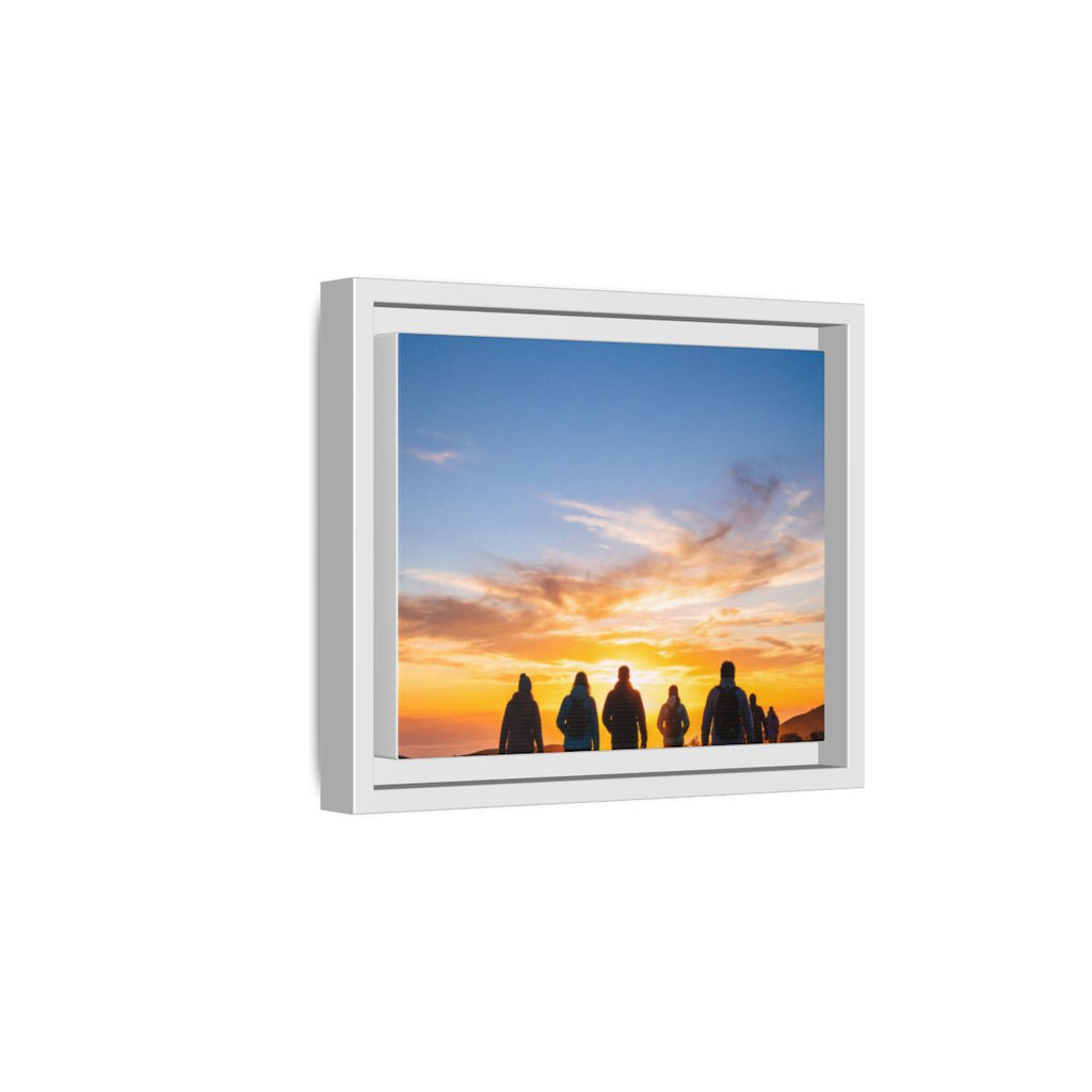 Matte Canvas, Framed - Epic Dawn Trek