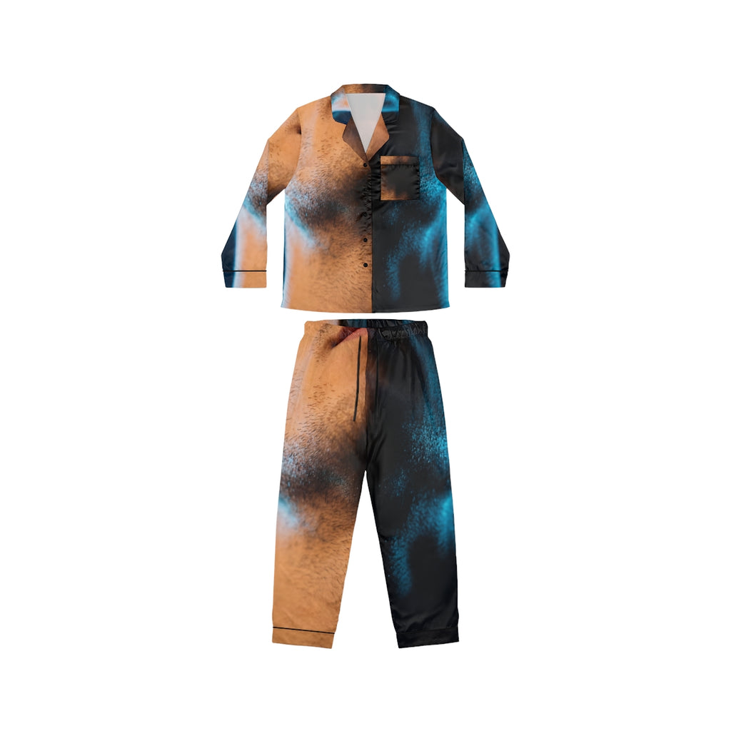 Women's Satin Pajamas - Midnight Glow