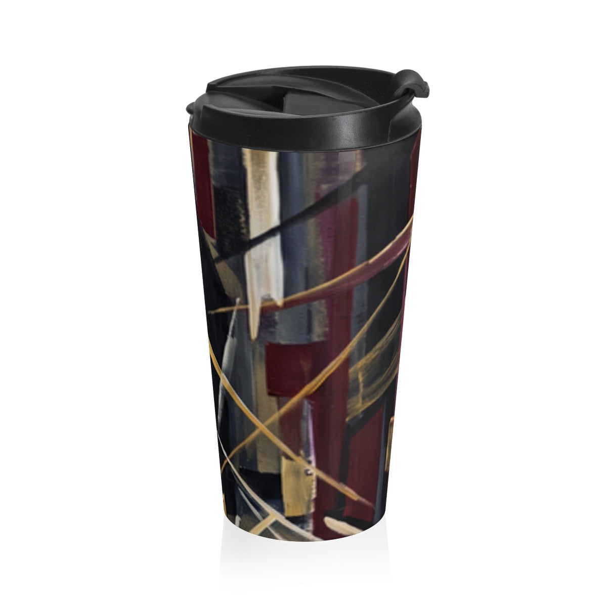 Stainless Steel Travel Mug - Urban Pulse | Echovira Gallery
