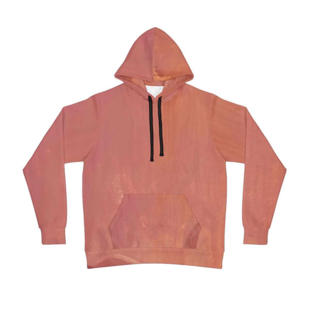 Athletic Hoodie - Velvet Whispers Abstract Pink Lip Art |...