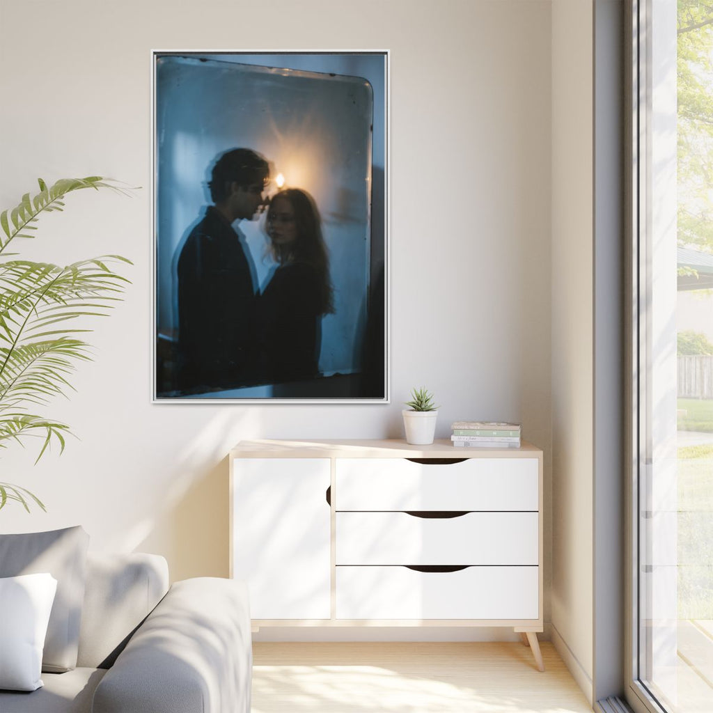 Matte Canvas, Framed - Midnight Reflections Matte Canvas......