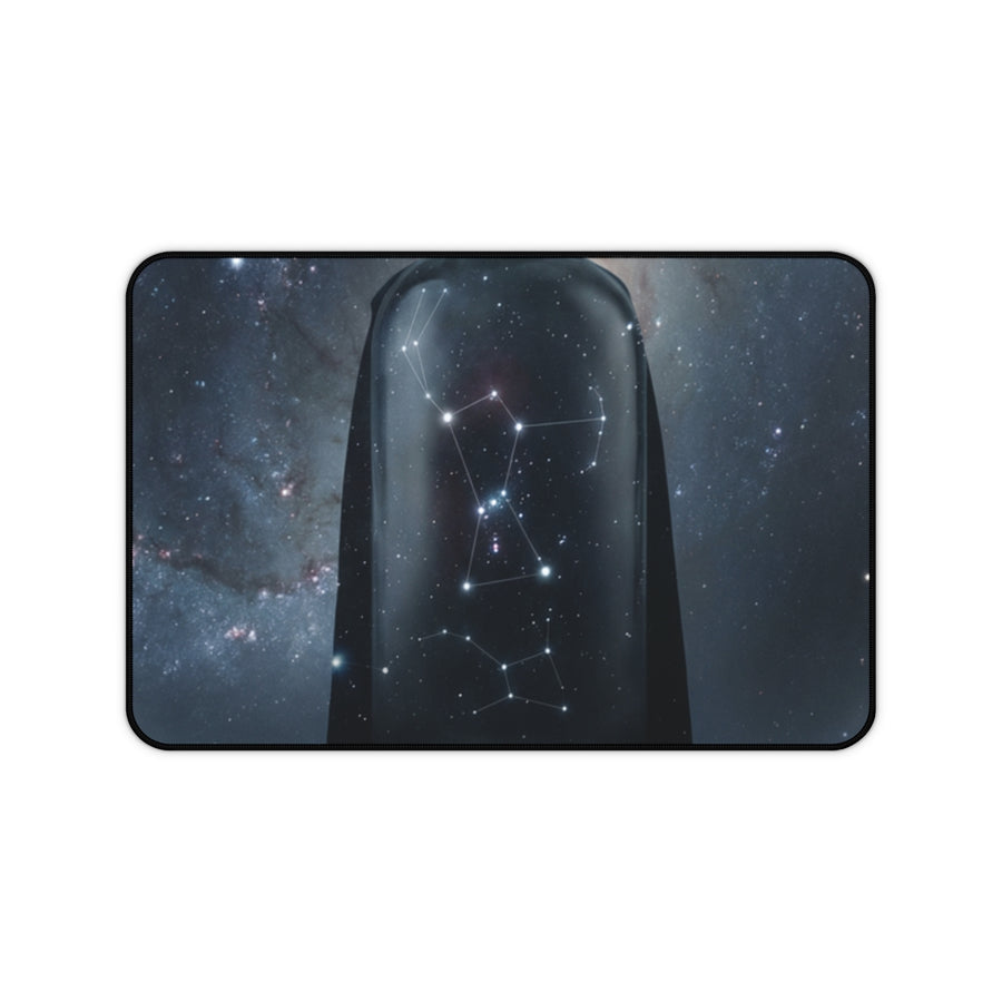Desk Mat - Cosmic Sentinel Orion Constellation Art